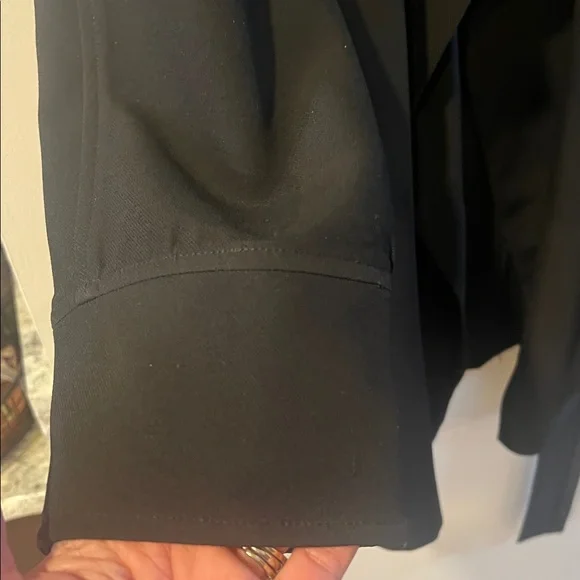 Bagatelle Women's NWOT Elegant Black Trench Coat - Picture 6 of 12